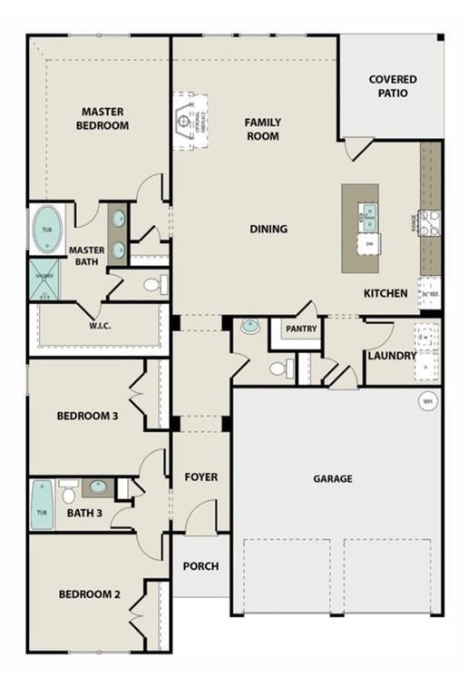 View of layout