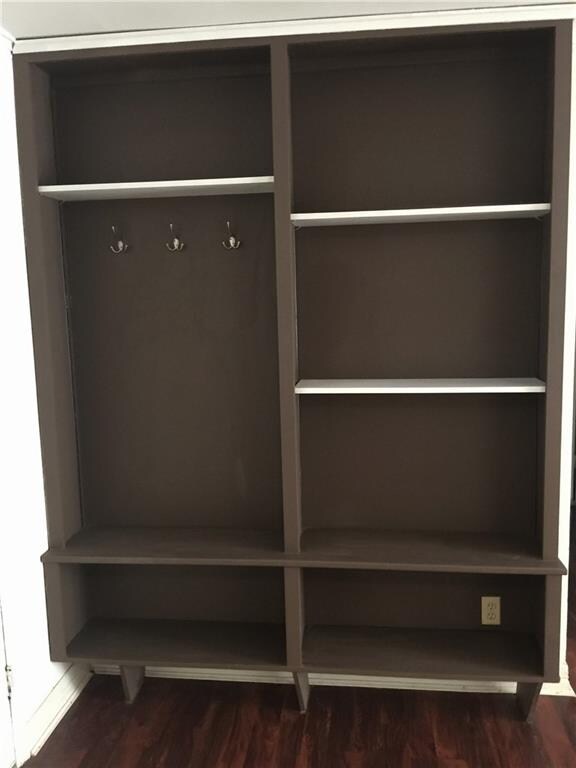 Front Entry for Coats, Shoes, Backpacks,etc.