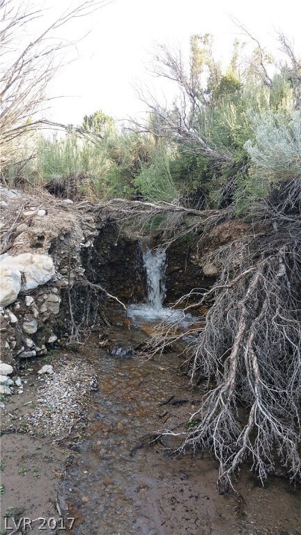 Cold Creek waterfall located on-site!