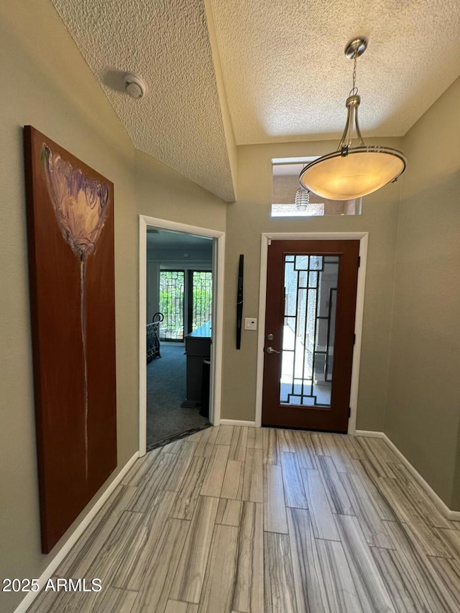 View of entry from Living Room