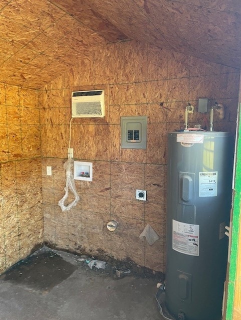 Detached bath washer and dryer area