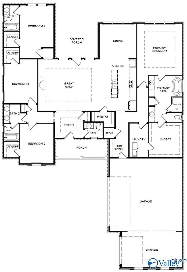 2000 Stonewater St, Priceville, AL 35603 - photo 2