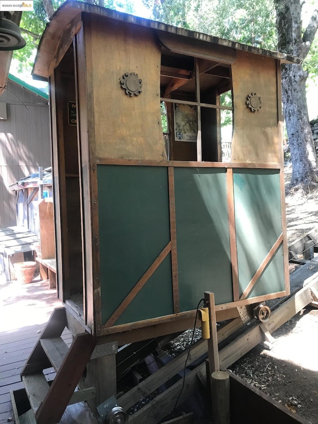 View of outdoor structure