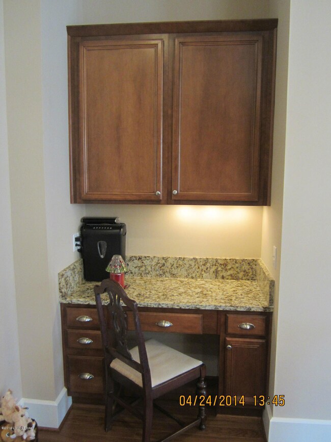 desk area