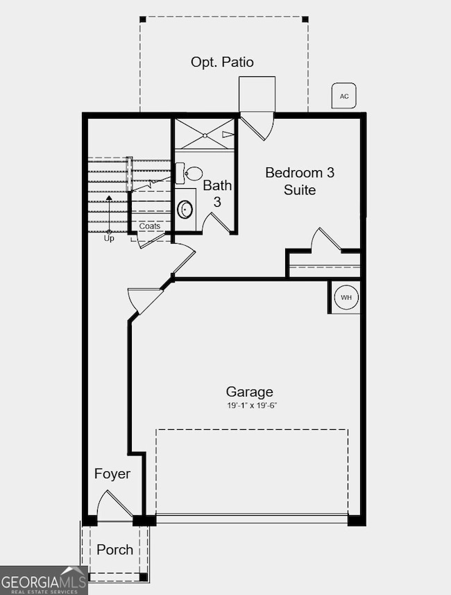 Lower Level Floor Plan - Additional highlights include: shower in the lower level floor plan