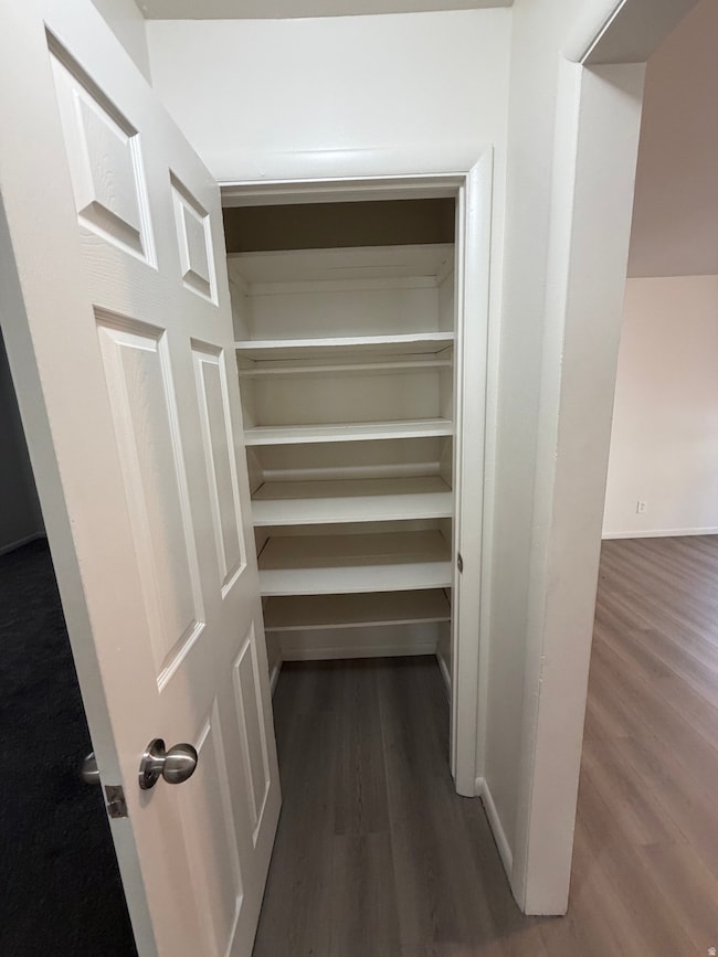 View of closet