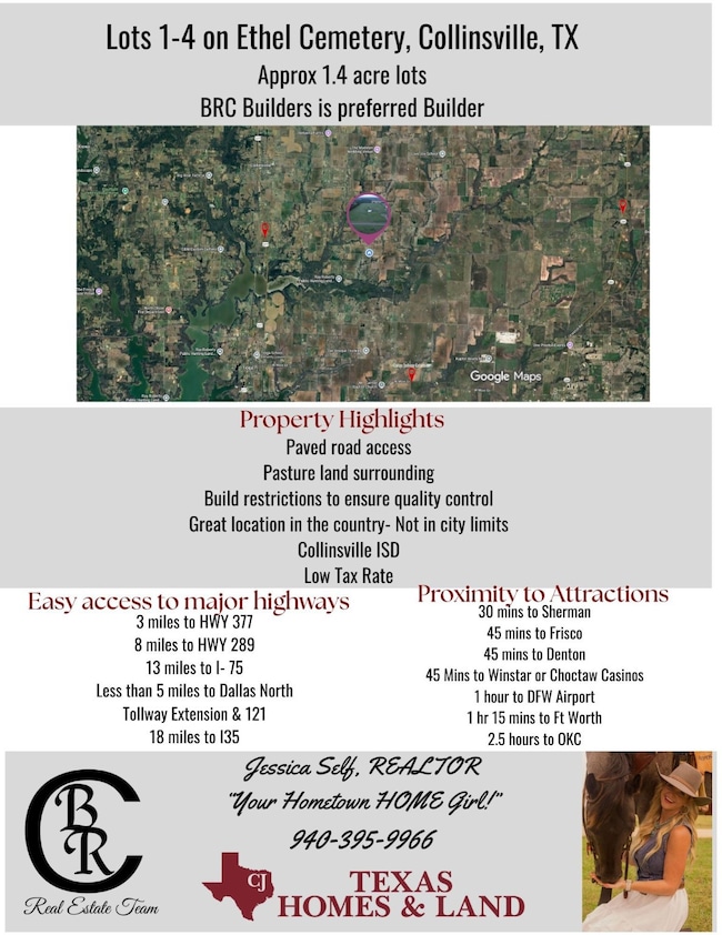 Lot 4 Ethel Cemetery Rd, Collinsville, TX 76233 - photo 3