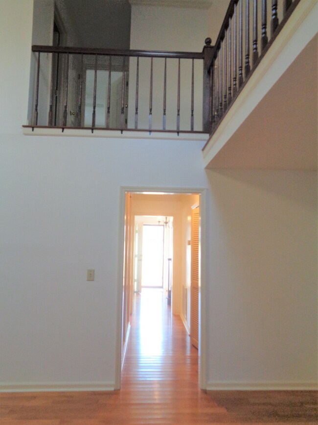 View from Family Room to Foyer