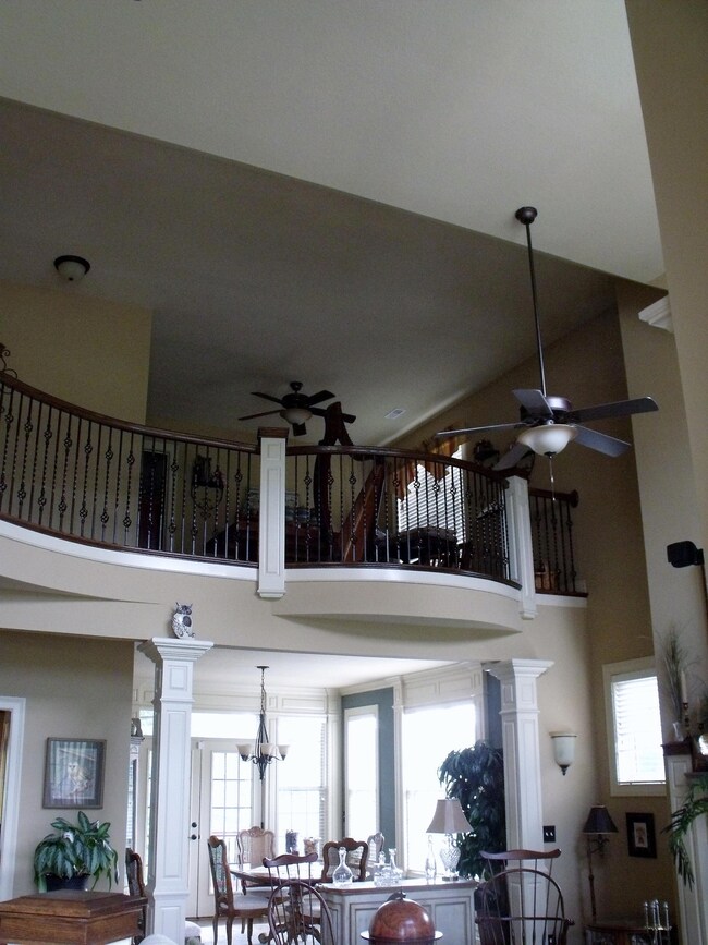 Soaring ceilings