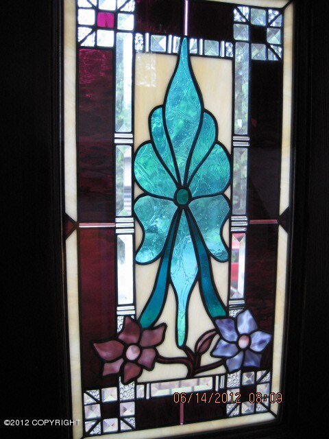 Stained Glass Front Window and Door