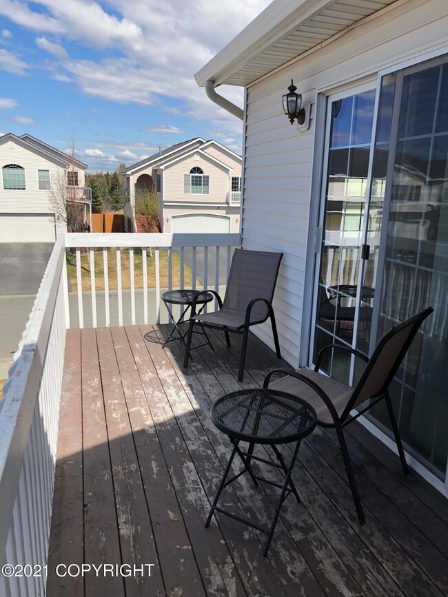 Balcony off the livingroom