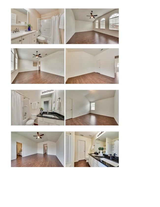 View of marketing collateral with multiple images