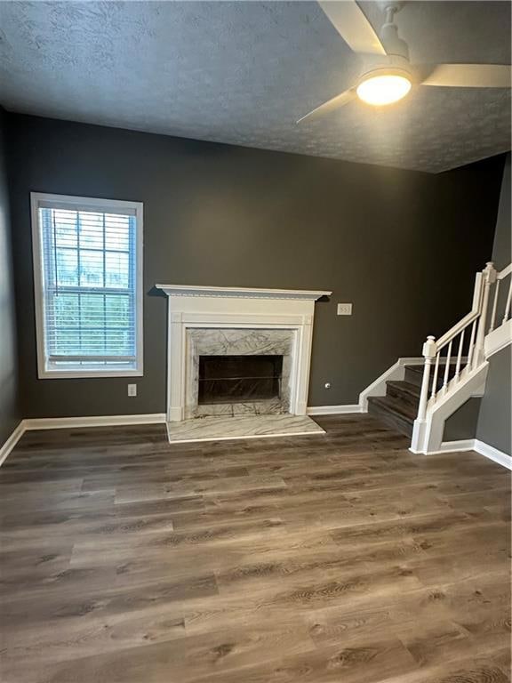 Empty room featuring hardwood / wood-style floors,