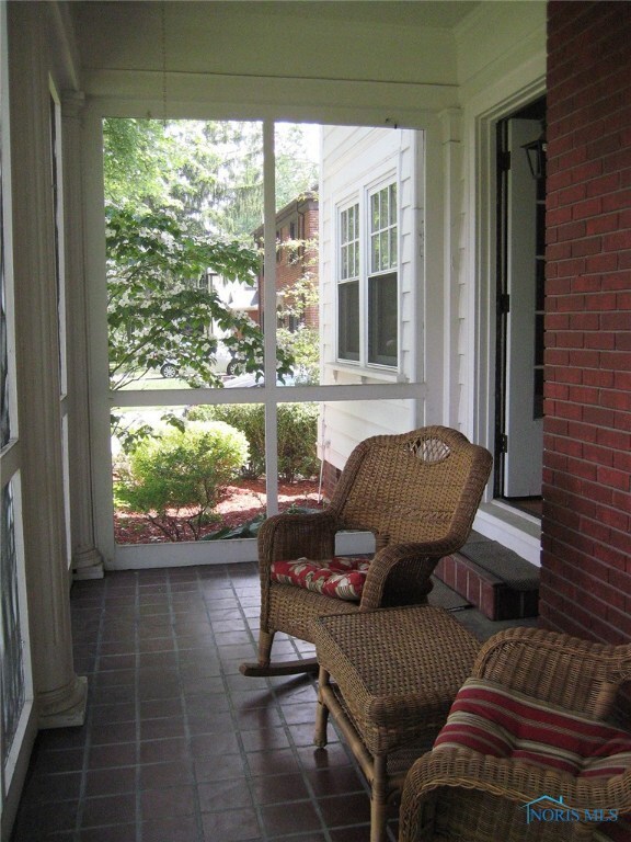 Relax and enjoy the outdoors from your enclosed br