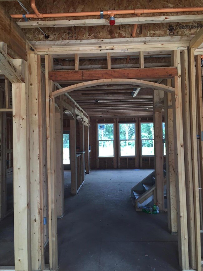 Foyer entrance into Great Room.