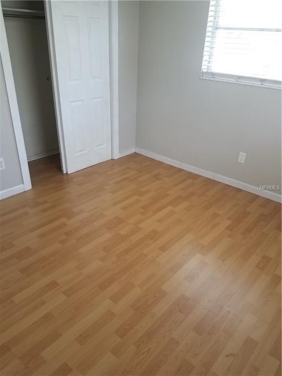 Laminate Floor in 1 Bedroom.