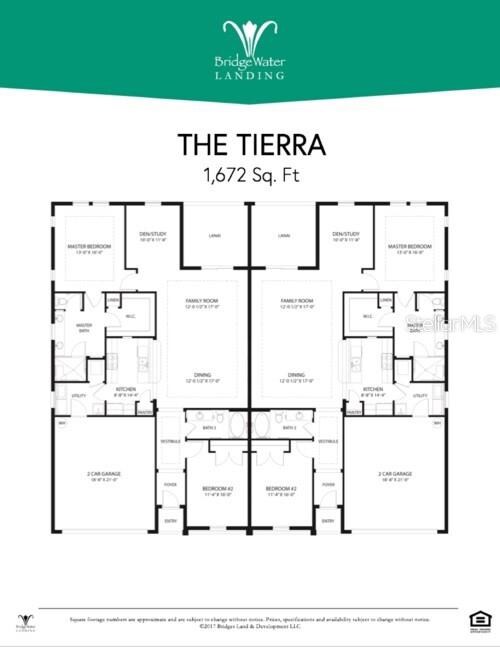 Tierra Sample Floor Plan