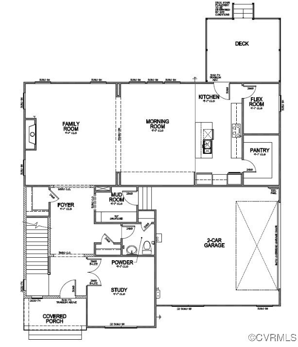 1st level floor plan