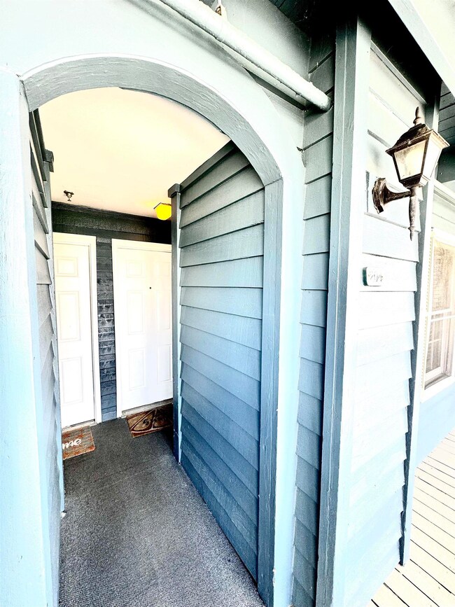 View of property entrance