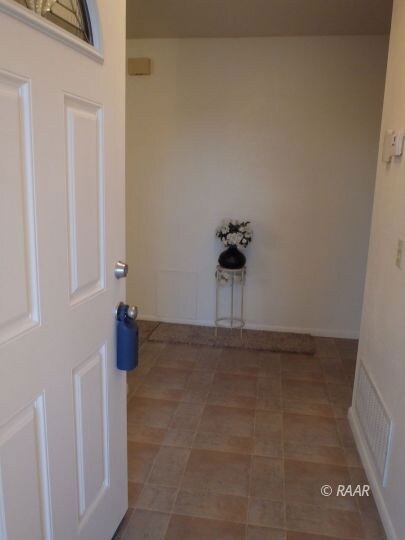Entering home