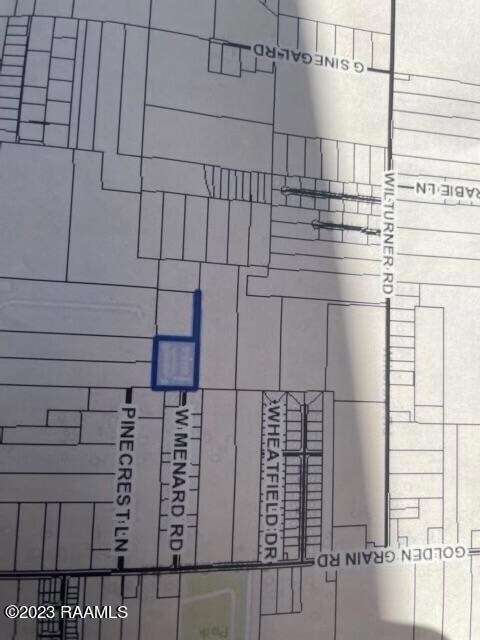 W Menard Rd - Assessor Outline