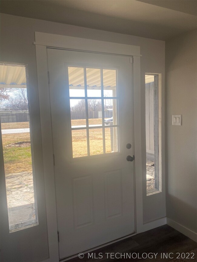 Side entry of home