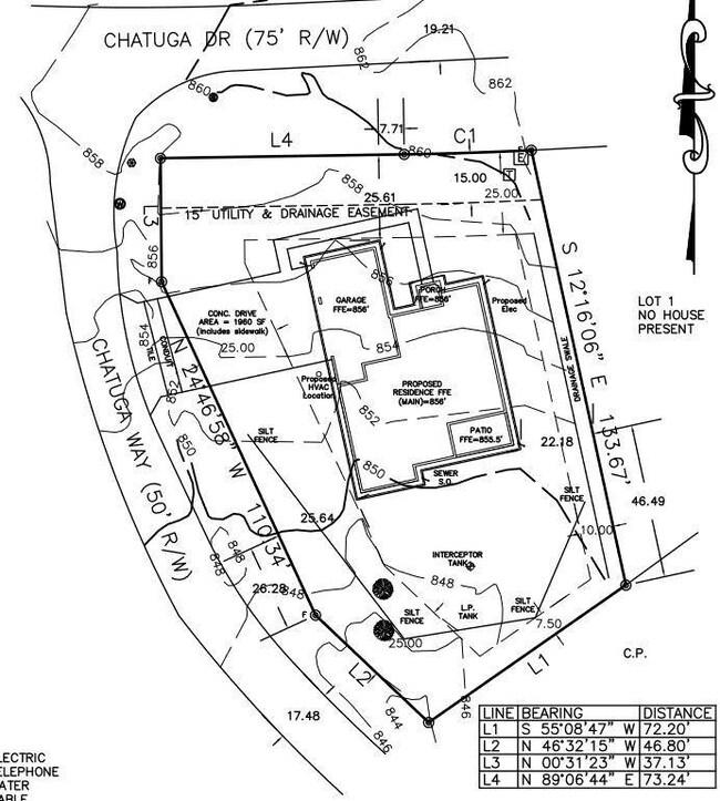 202 Chatuga Siteplan