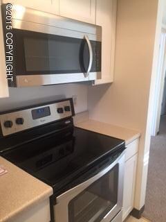 56th kitchen with micro wave and range