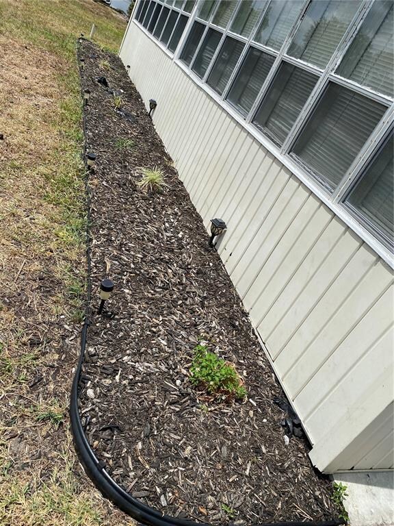 Landscaped front of house