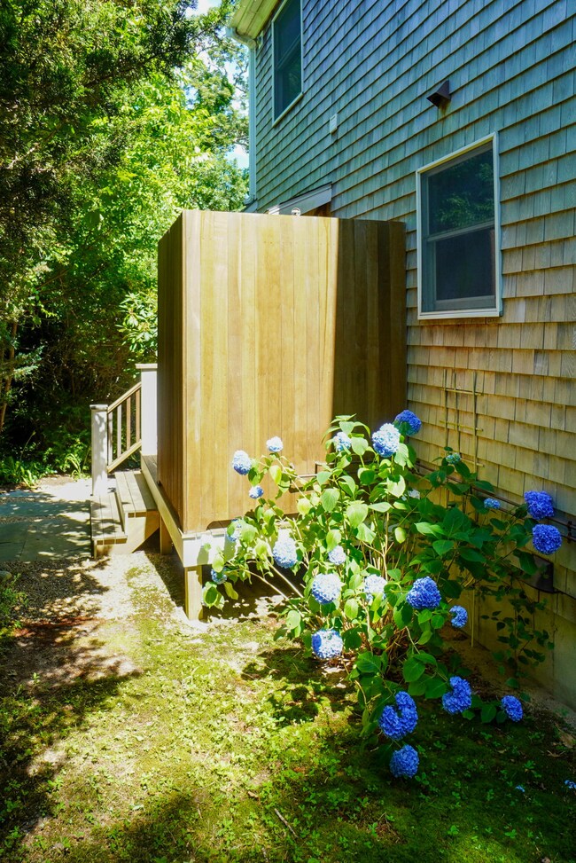 Mahogany Outdoor SHower