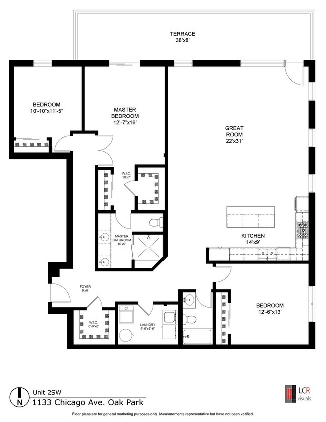 1133 Chicago Ave unit 2SW, Oak Park, IL 60302 - photo 4