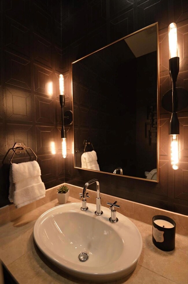 Bathroom featuring a sink
