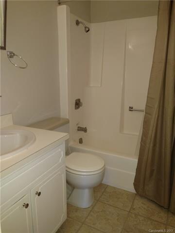 Hall Bath located between both upstairs Bedrooms
