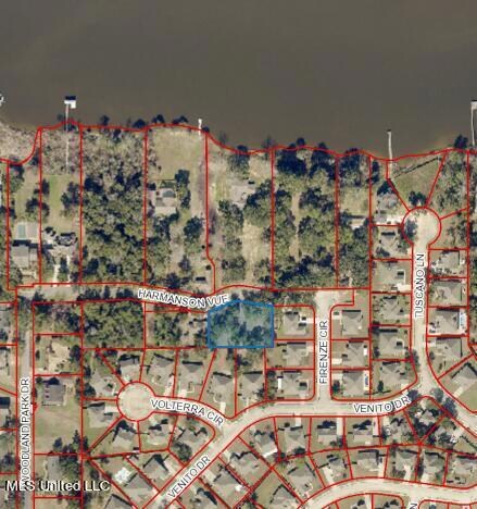Overhead and Biloxi Bay