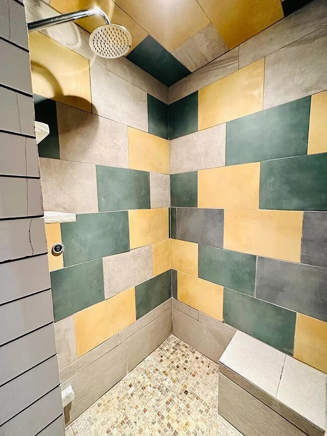 Steam Shower - Custom Tile