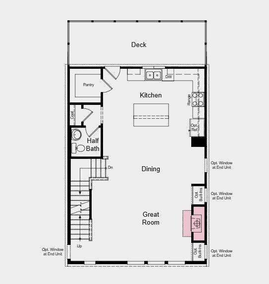 Main Level Floor Plan