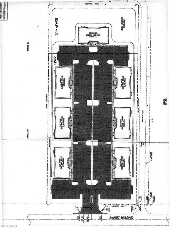 Site Plan for 7 - 5000 sq ft buildings