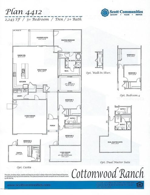 Floorplan for 4412