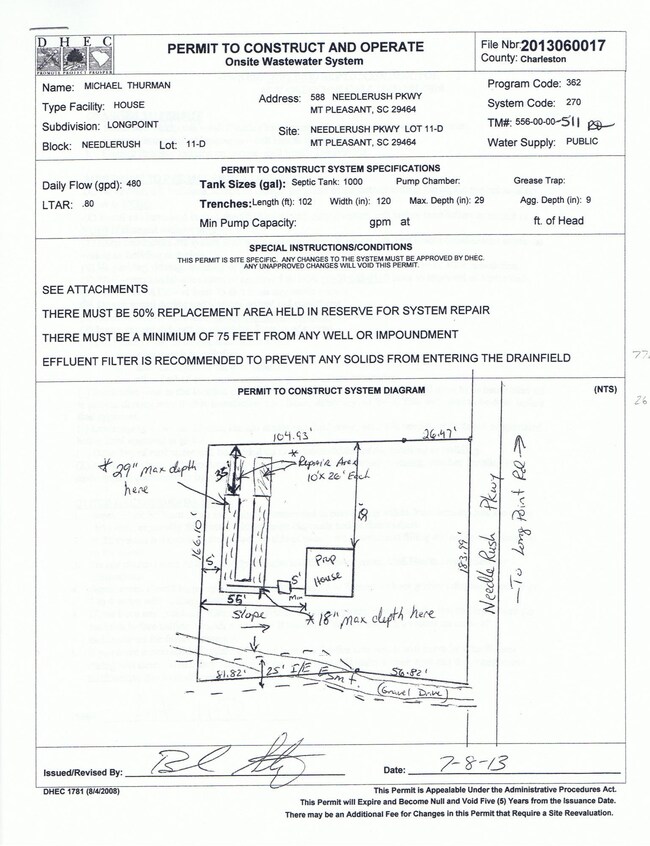Septic Permit