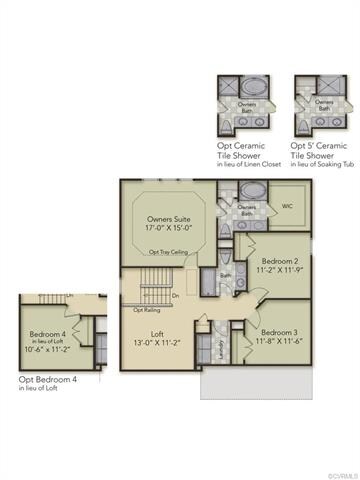 Second Floor layout