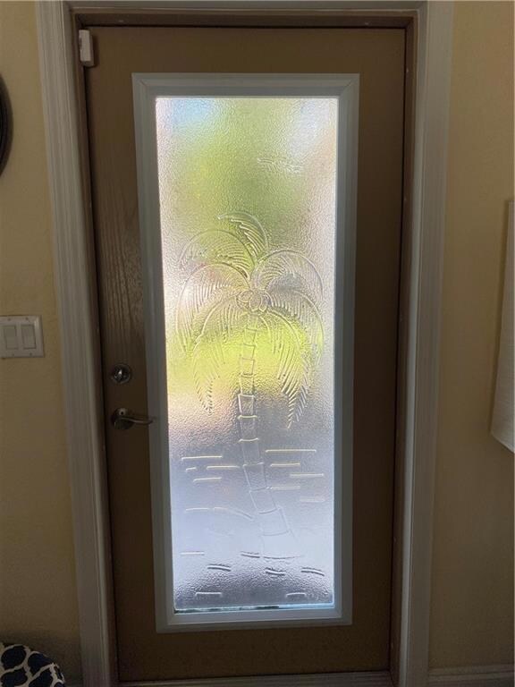 CUSTOM FRONT IMPACT GLASS DOOR