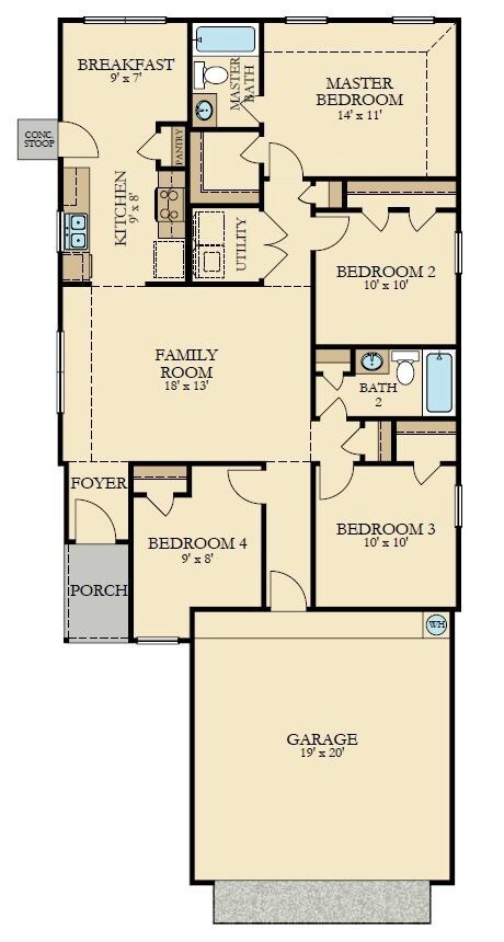 407 Jewett Meadow Dr, Magnolia, TX 77354 - photo 3