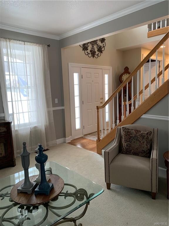 Foyer + Living Room