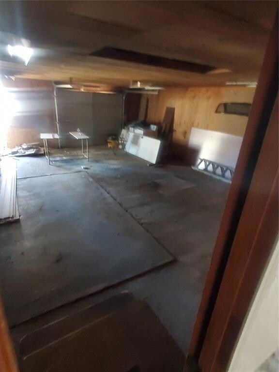 View of basement