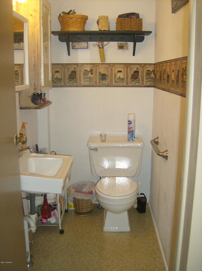 Half bath main floor