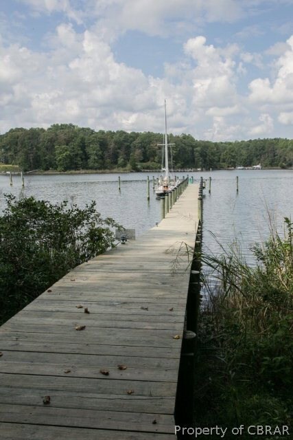 Pier is substantial