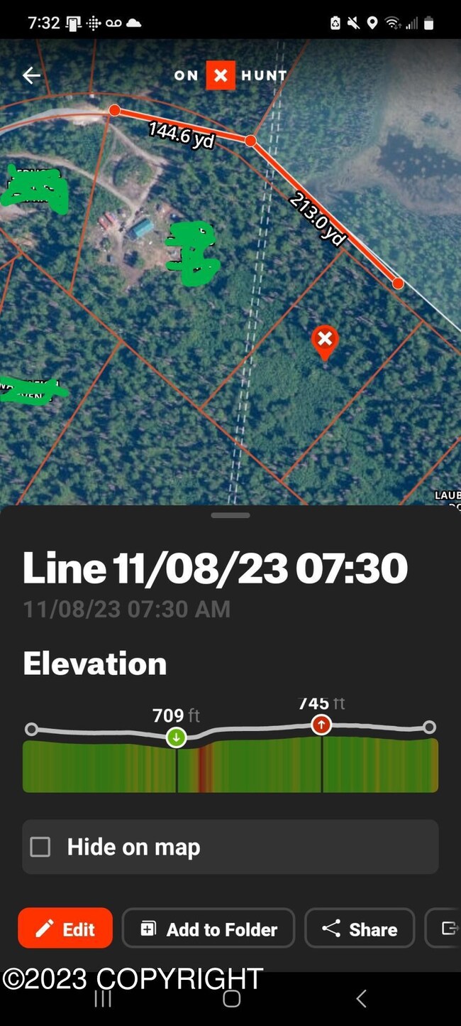 Distance w/o trail