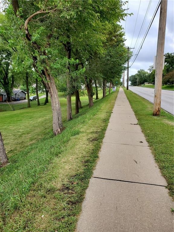 Facing East on University