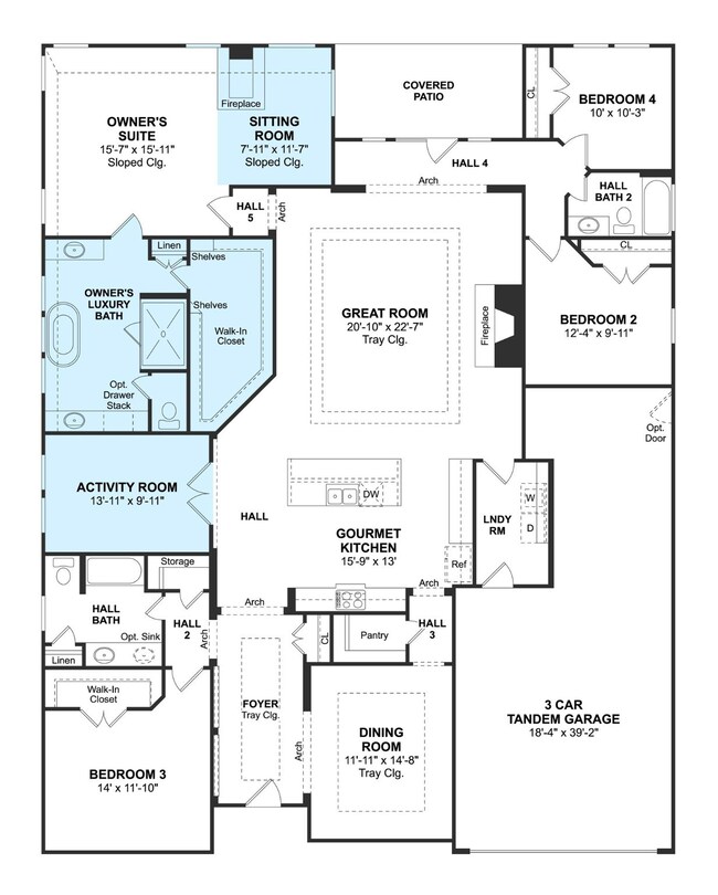 The Margaret floor plan by K. Hovnanian Homes. 1st floor shown. *Prices, plans, dimensions, features, specifications, materials, and availability of homes or communities are subject to change without notice or obligation.