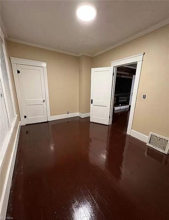 master bedroom in lower unit